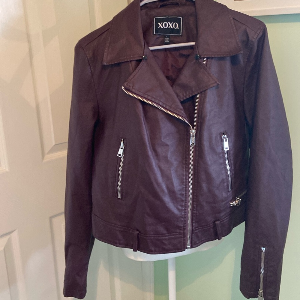XOXO Kids Jacket in Maroon